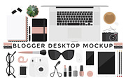 Blogger Desktop Mockup, an iPhone Mockup by laurenschroer (Thumbnail 1 of 4)
