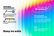 Reeded Glass With Chroma Gradient, a Texture Graphic by Ron Dale (Thumbnail 2 of 3)