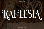 Raflesia - Vintage Serif Font, a Serif Font by Luna Shop (Thumbnail 1 of 8)