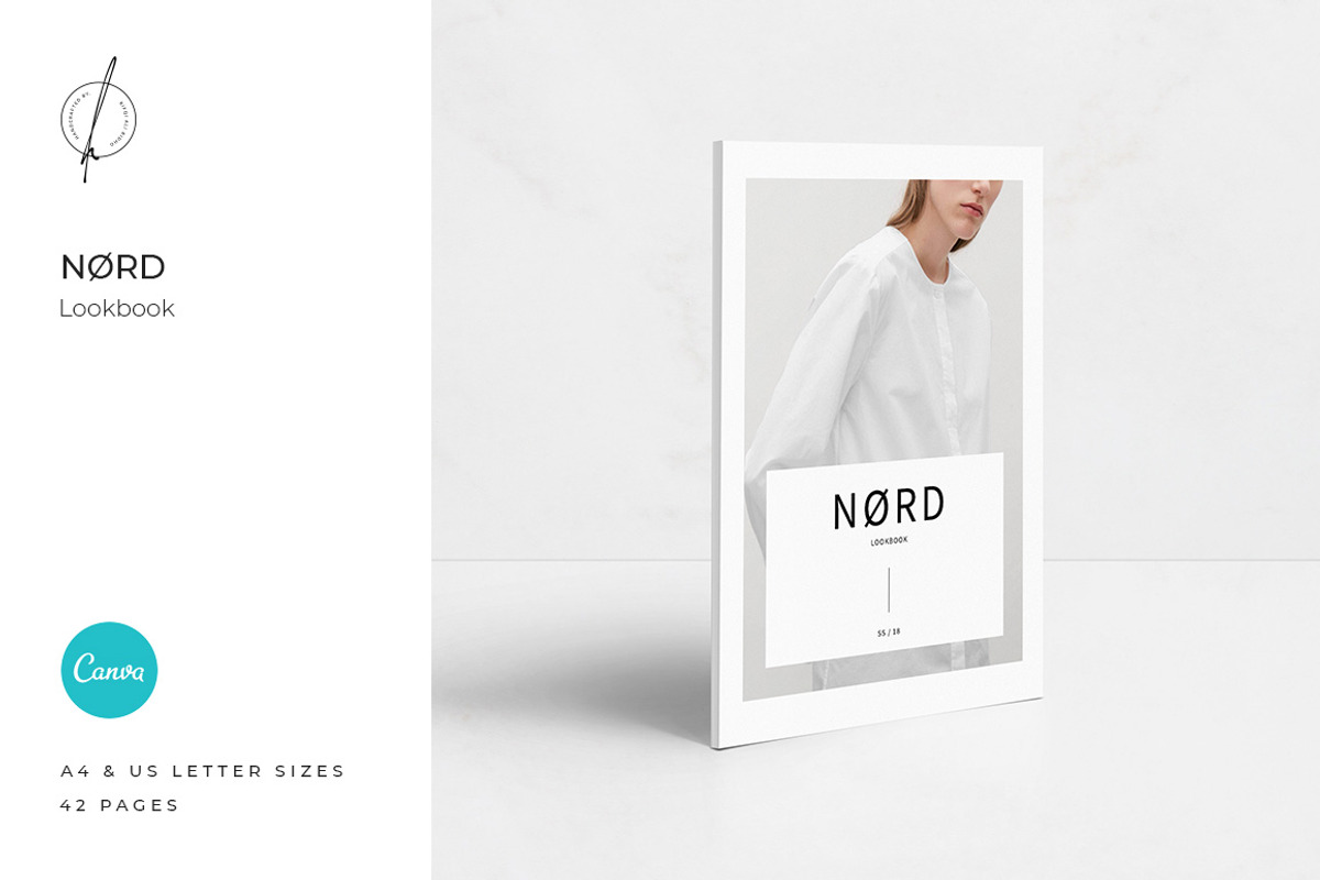 Nørd Lookbook CANVA, a Brochure Template by Loc Tropis (Photo 1 of 10)