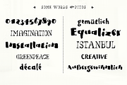Pitos  Font Family, a Sans Serif Font by Ahmet Altun (Thumbnail 6 of 6)