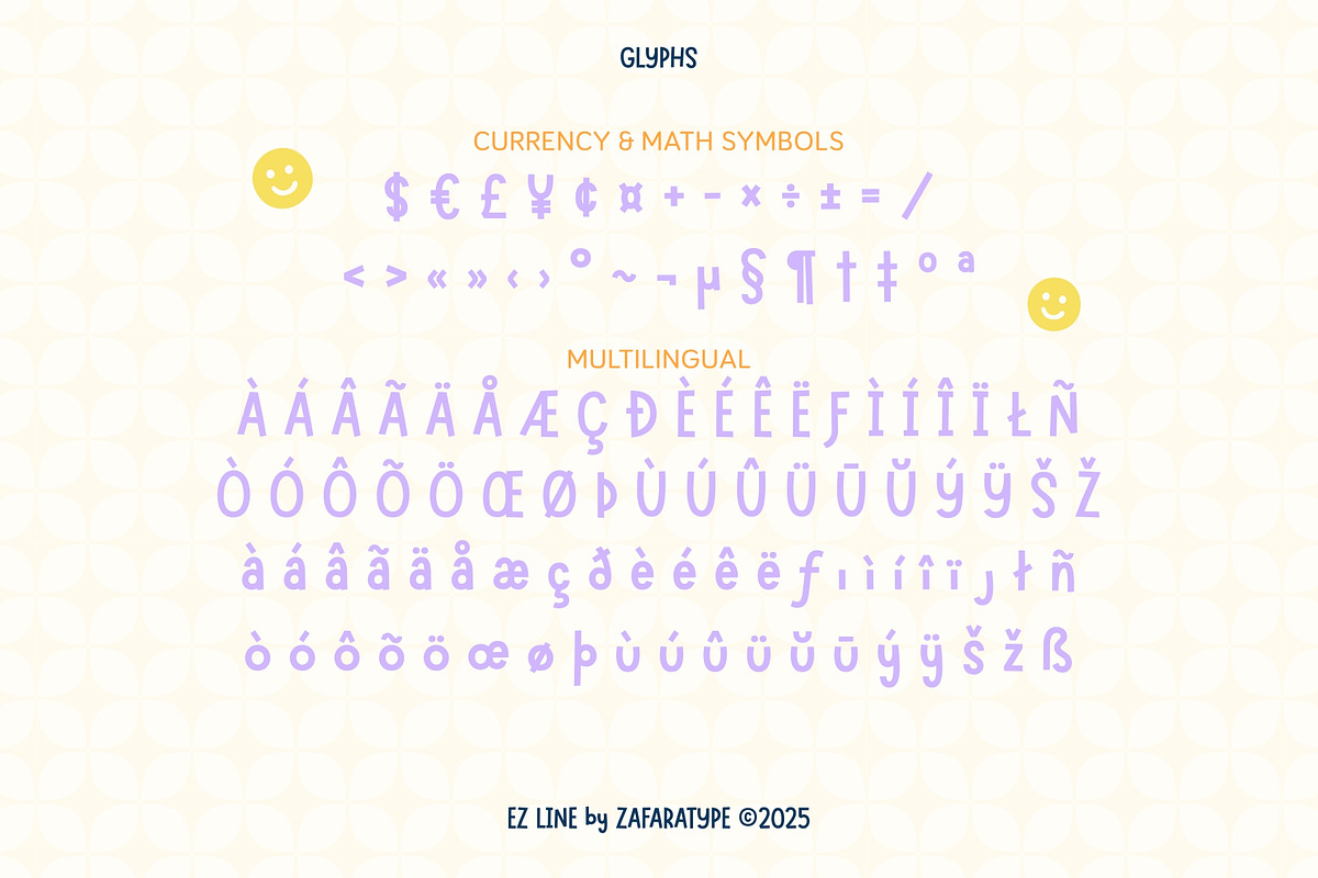 EZ Fwipple, a Sans Serif Font by Zafara Studios (Photo 4 of 6)