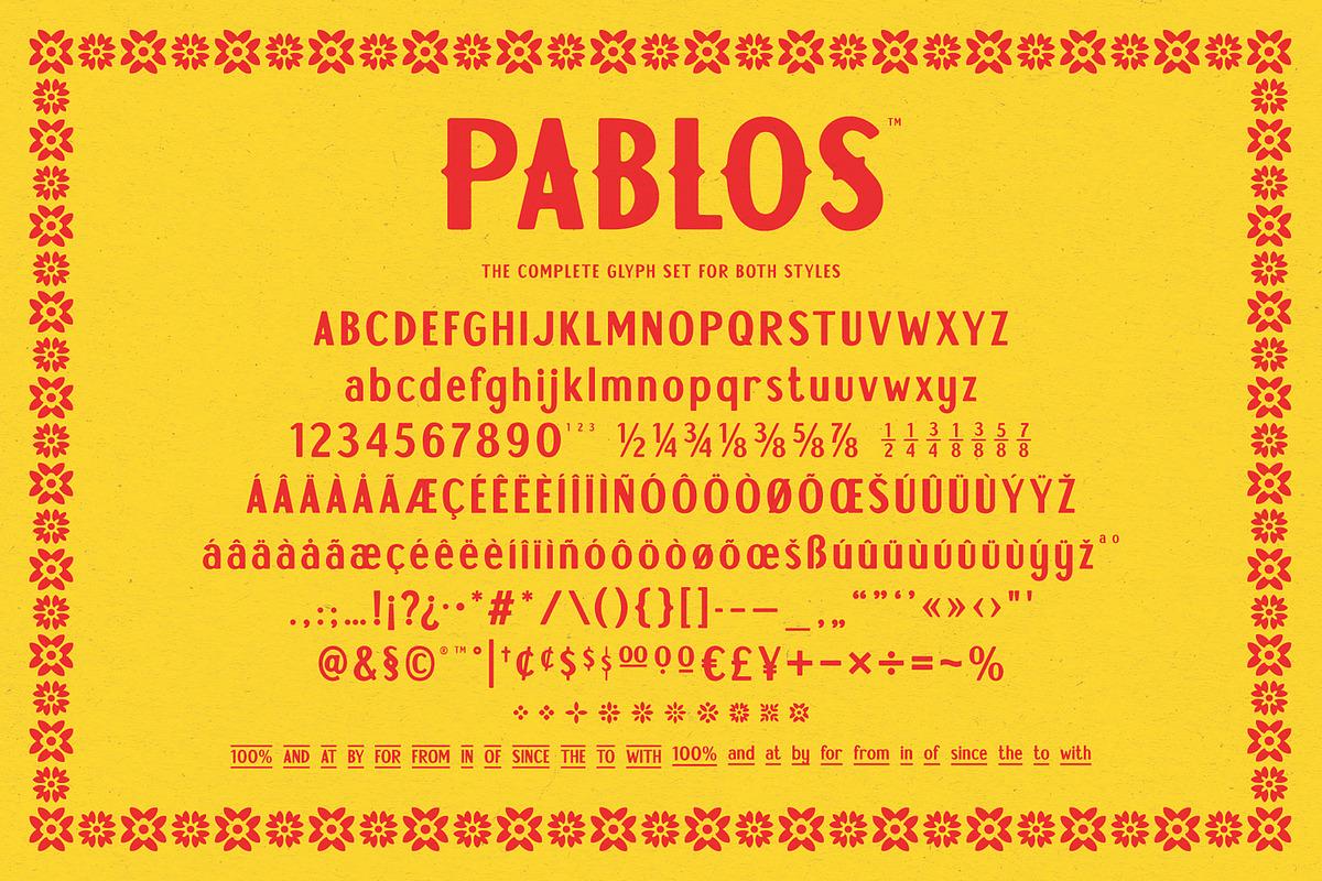 Pablos - Sans & Spur, a Sans Serif Font by Komet & Flicker (Photo 13 of 13)