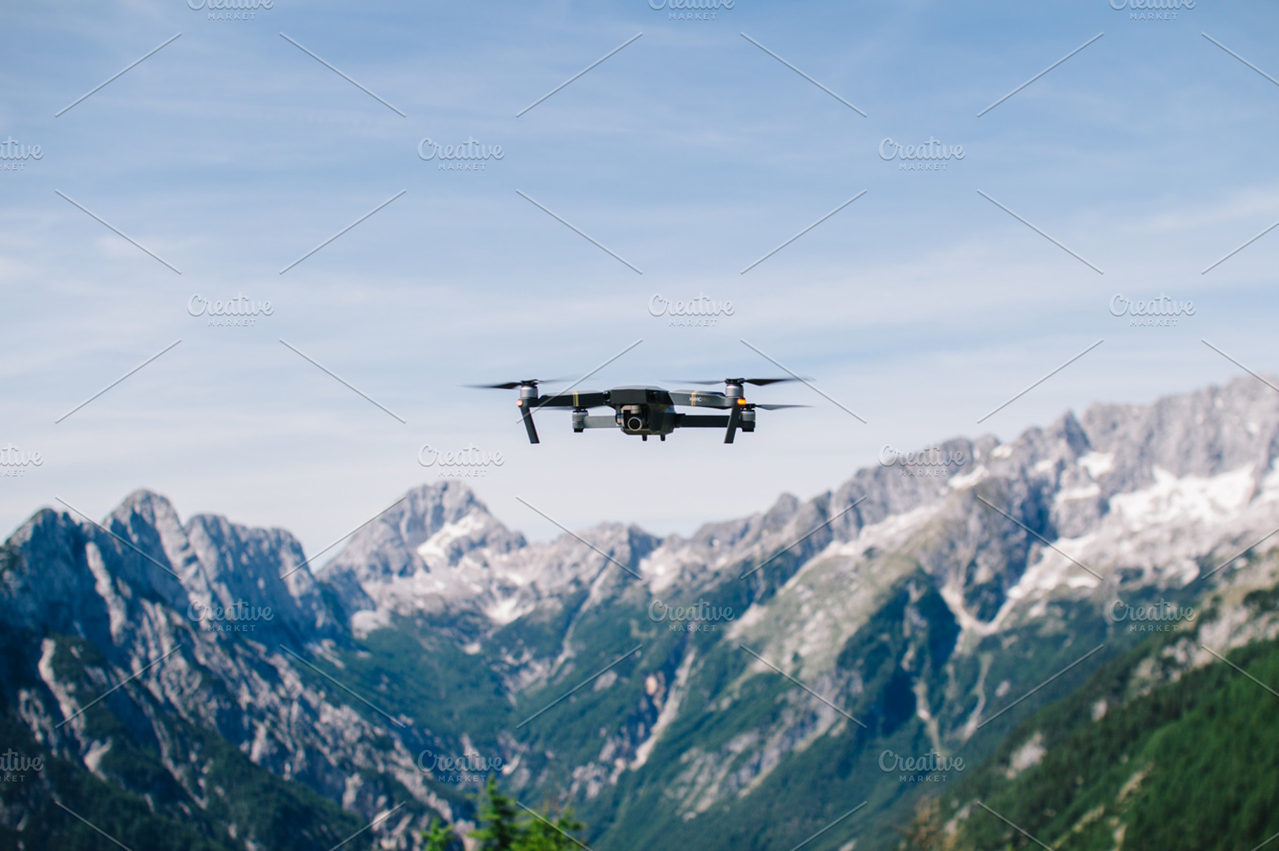 DJI Mavic PRO in action, a Technology Photo by Hombre-cz