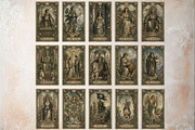 The Verdigris Oracle Tarot Cards, a Decorative Illustration by ThatsDesignArt (Thumbnail 4 of 11)