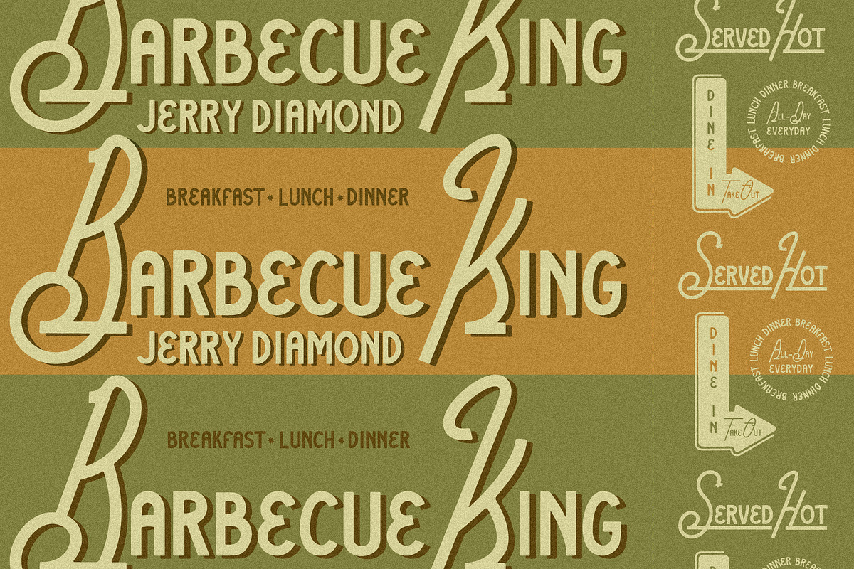 Fantasy Lounge Retro Sans Serif, a Sans Serif Font by Known & Heard (Photo 2 of 6)
