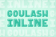 Goulash 3-Font Family, a Font by Satchel & Sage (Thumbnail 4 of 9)