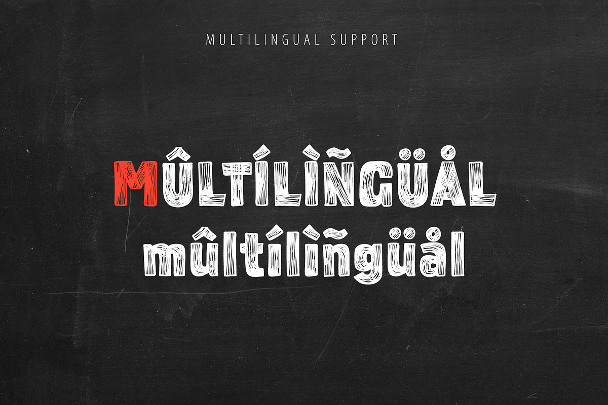 Coffee Chalk new chalkboard Font, a Font by kaer_shop (Photo 3 of 8)