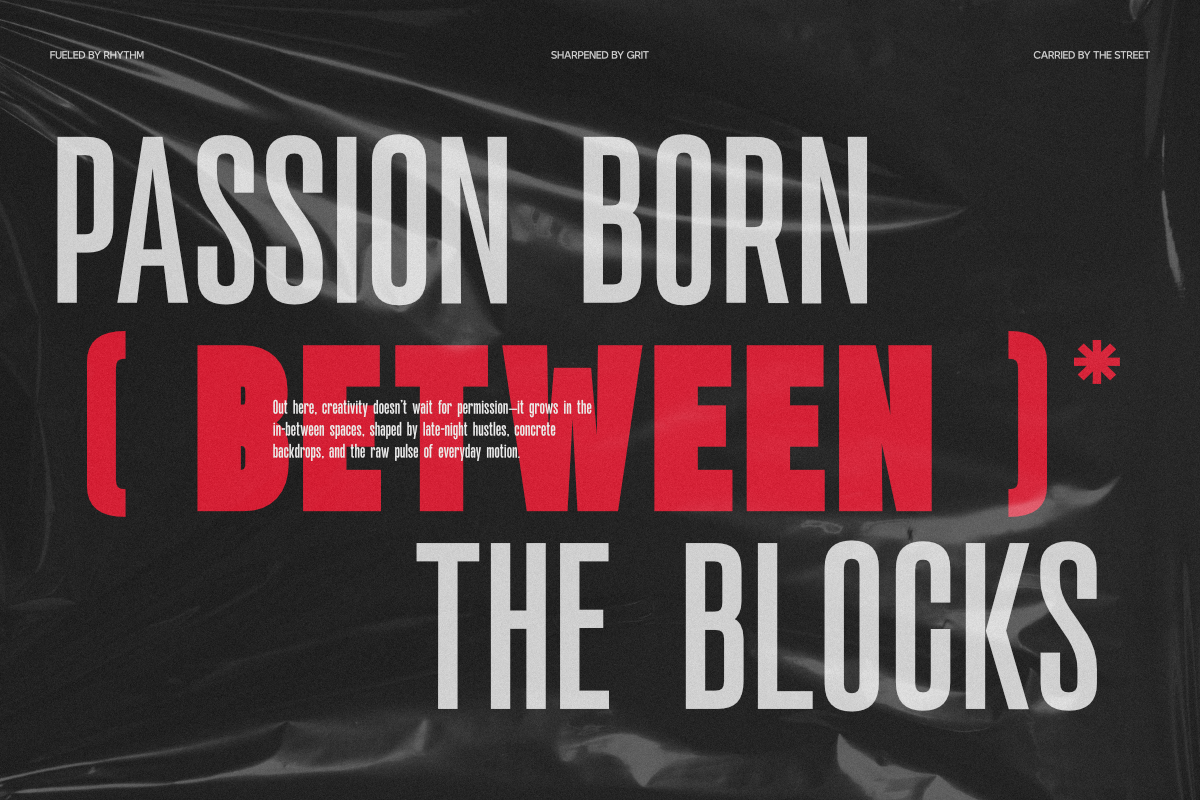 TRT NOIRE Authentic Condensed, a Sans Serif Font by truetype (Photo 14 of 15)