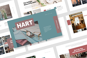 Hart : Heritage Brand Powerpoint, a Presentation Template by Punkl Camp