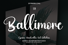 Ballimore | Script Font