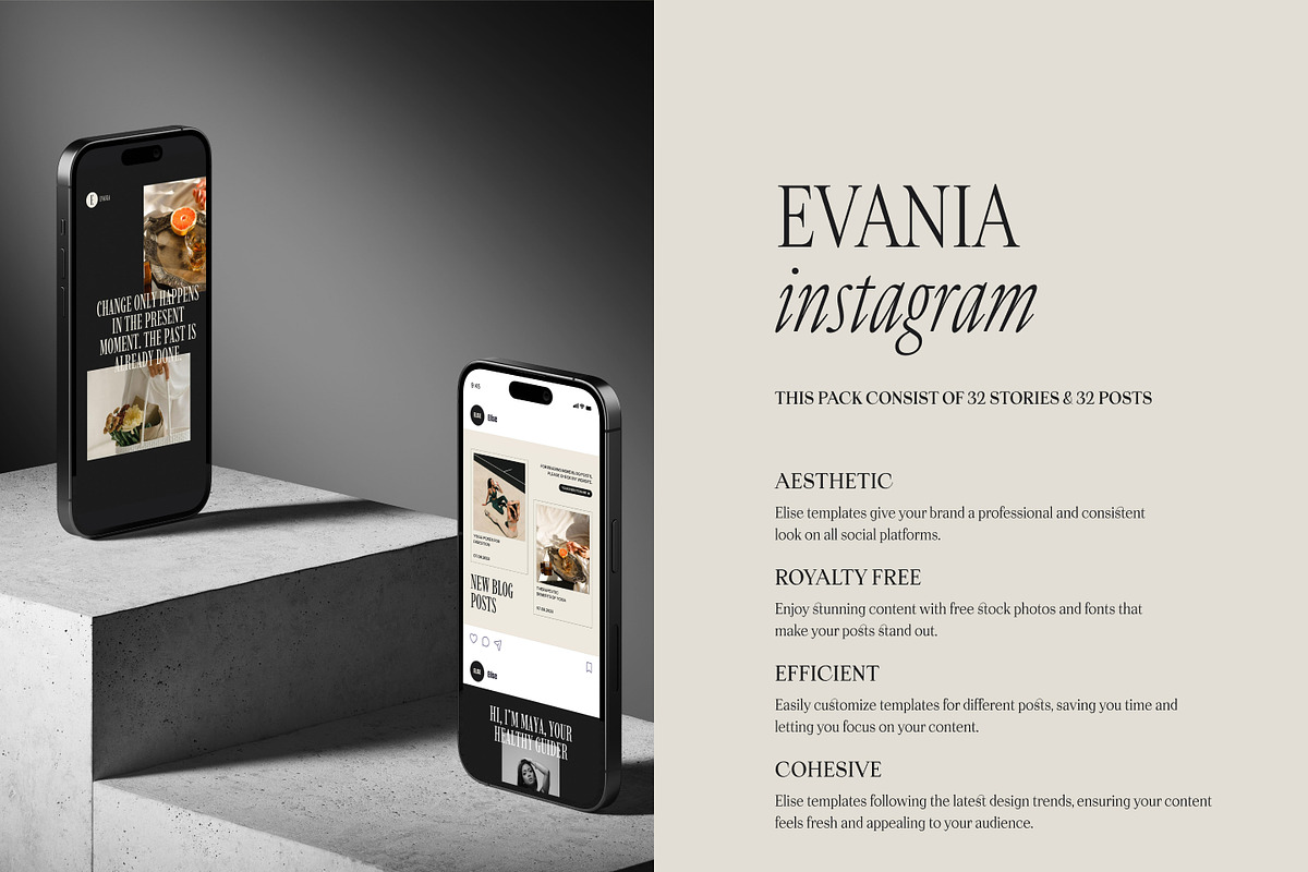 Evania | Social Media Templates, a Social Media Template by Rare Muse (Photo 2 of 12)