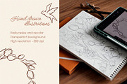 Easter & Spring Clipart Set, a Seasonal Illustration by shishkina.artist (Thumbnail 3 of 9)