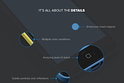 iPhone 5c Template, a Templates & Theme by UI8 (Thumbnail 4 of 4)
