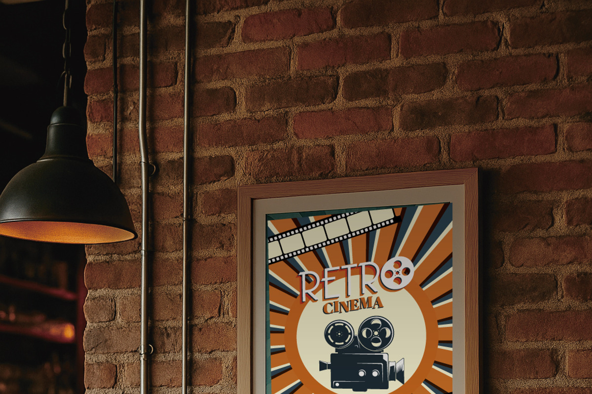 Set of 6 Retro Movie Posters, an Illustration by oxy_gen (Photo 3 of 3)