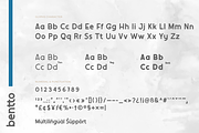 Bentto, a Sans Serif Font by twinstd (Thumbnail 8 of 11)