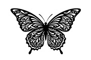 Butterfly Floral Vintage Frame Bundl, an Illustration by Creativeshirt (Thumbnail 29 of 51)