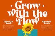 Shyne Roska Groovy Retro Serif, a Serif Font by timelesstype.co (Thumbnail 4 of 20)