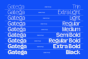 Gatega - Modern Inktrap Sans Family, a Sans Serif Font by agnyhasyastudio (Thumbnail 11 of 16)