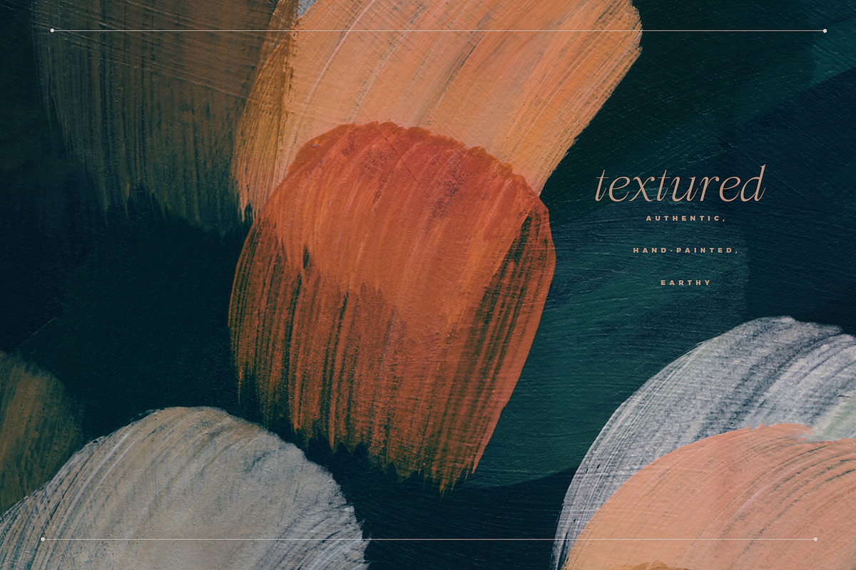 BUNDLE Abstract Painted Backgrounds, a Texture Graphic by Basia Stryjecka (Photo 33 of 59)