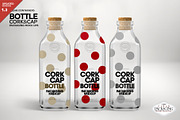 Cork & Cap Bottle Packaging Mockup, a Product Mockup by INCDesign (Thumbnail 1 of 8)