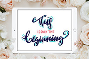 Procreate Lettering Brushes, a Brush Add-On by AnniaArt (Thumbnail 3 of 4)
