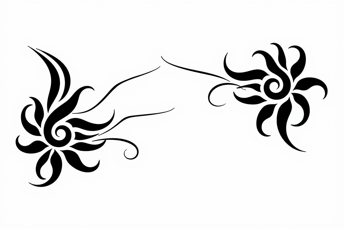 Elegant flower decorative design, an Illustration by Amazin_art (Photo 9 of 21)