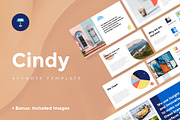 Cindy - Creative Keynote Template, a Presentation Template by Vladislav Muslakov (Thumbnail 1 of 14)