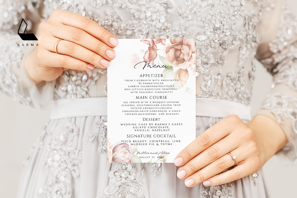 Eva Wedding Set | PSD Templates preview 3