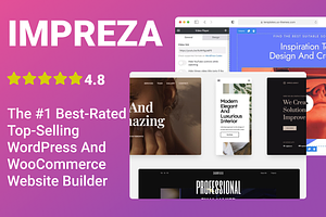 Impreza WordPress Website Builder, a WordPress Template by DIGITIQUE