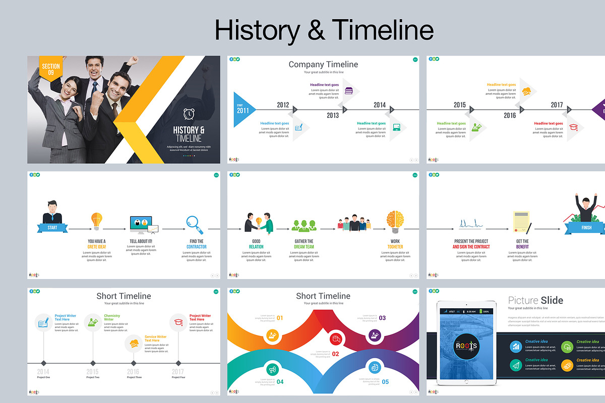 Roots Presentation Template, a Presentation Template by PixWork (Photo 22 of 51)