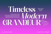 Glagter Stencil - Family Font, a Serif Font by Rastype (Thumbnail 3 of 15)
