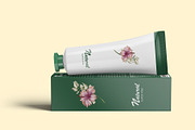 Cosmetic Cream Tube & Box Mockup, a Cups & Container Mockup by Digitalphaser (Thumbnail 5 of 5)