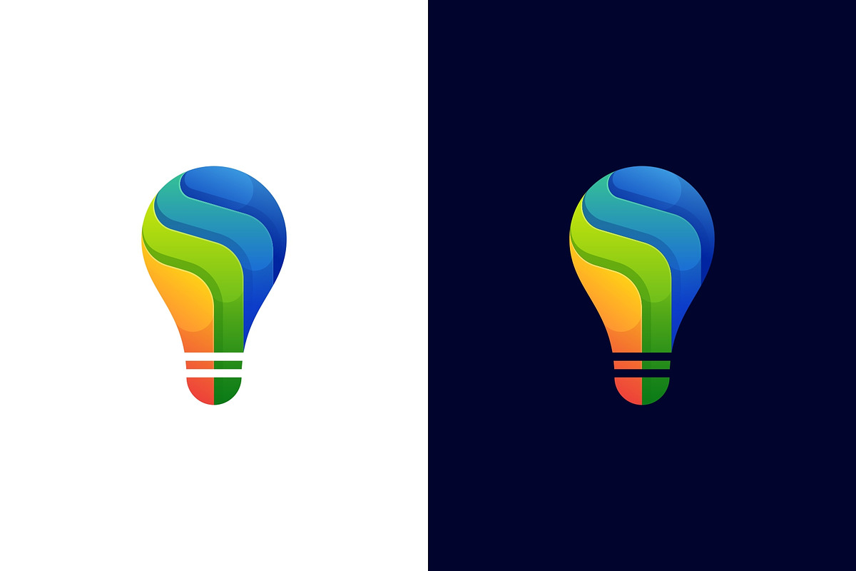 Gradient Modern Lighting Logo Design, a Branding & Logo Template by Artnivora.Std (Photo 3 of 4)