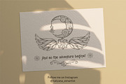 Linear Mystical Steampunk Clipart, an Object Graphic by Tatyana_Zenartist (Thumbnail 12 of 12)