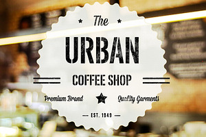 Urban Stencil Display Font