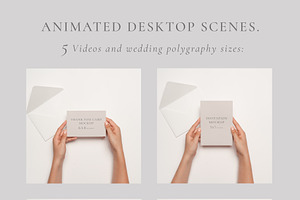 Animated Custom Wedding Mockups