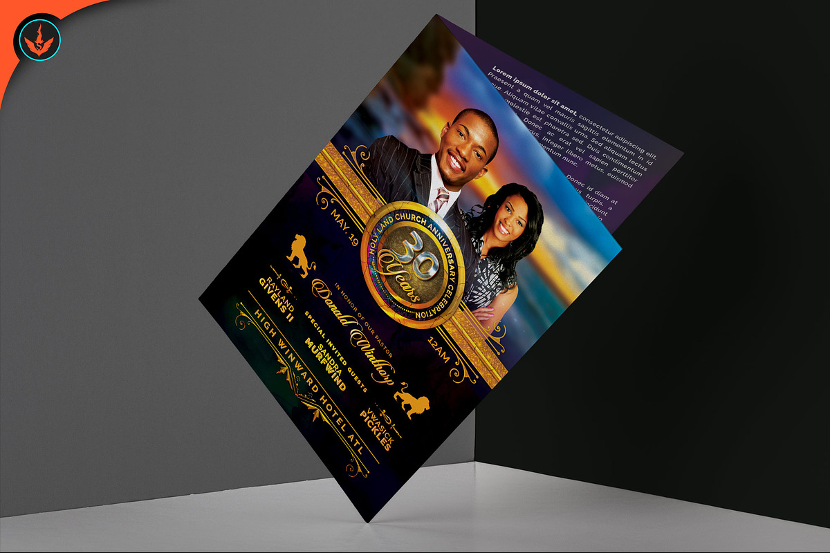 Royal Church Anniversary Program, a Brochure Template by SeraphimChris (Photo 7 of 8)