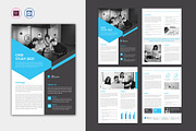 4 Page Case Study Template | MS Word, a Flyer Template by TheBrightGrap (Thumbnail 2 of 6)