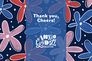 Retro Pop Flowers Seamless Pattern, a Pattern Graphic by Annie Tyndall Creative (Thumbnail 12 of 12)
