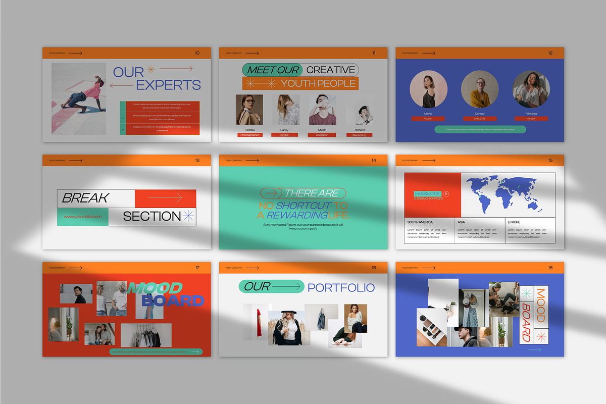 Company Profile Powerpoint Template, a Presentation Template by Fortyone (Photo 5 of 6)