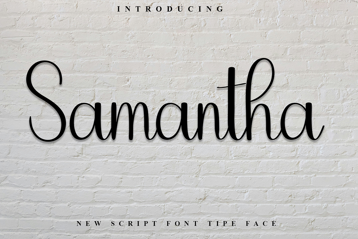 Samantha, a Handwritten Font by FreshTypeINK (Photo 1 of 8)