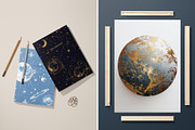 Astronomy Patterns & Prints, a Pattern Graphic by Ninterints (Thumbnail 14 of 17)