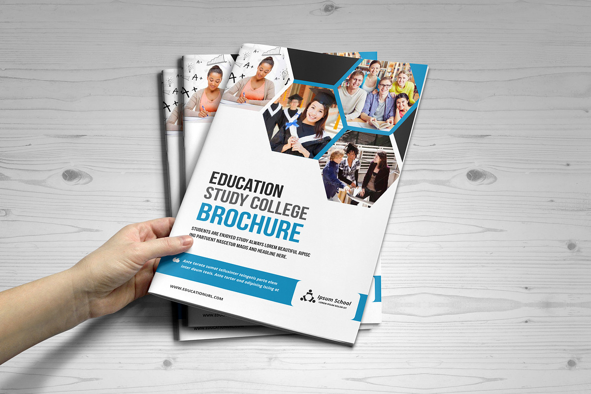 Education Brochure Template V3, a Brochure Template by JanySultana (Photo 8 of 8)