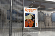Glued Poster Mockup, an Advertising Mockup by Unerispace (Thumbnail 5 of 5)