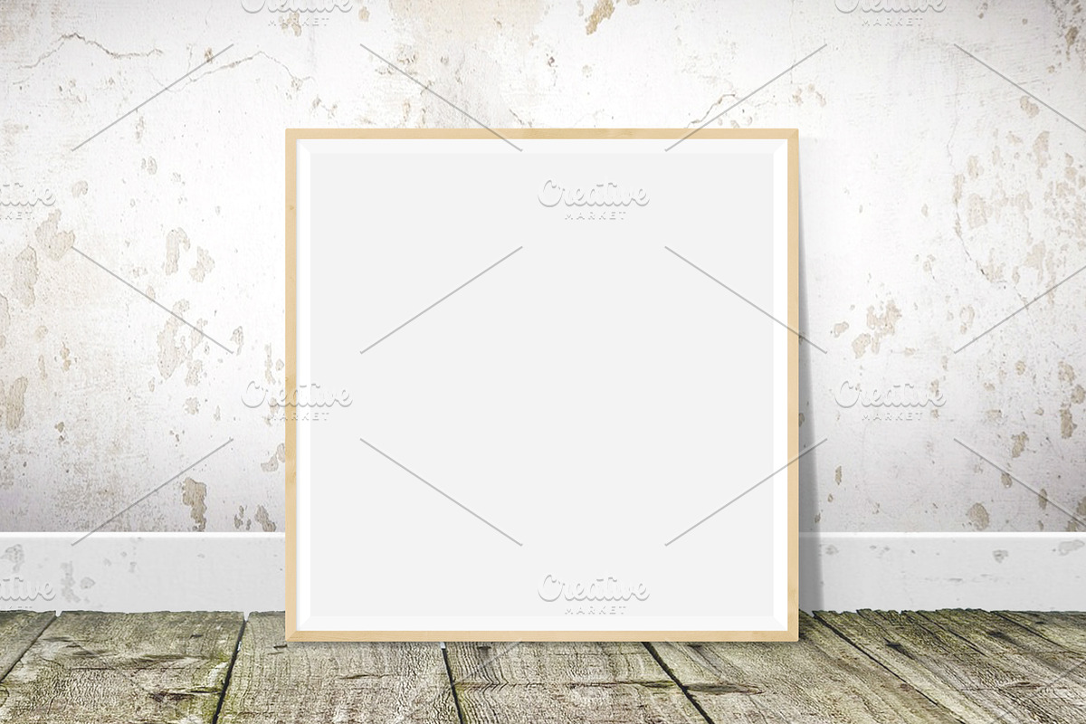 Rustic frame mockup 8x10 / 16x20, a Print Template by PinkJellyfish (Photo 5 of 12)