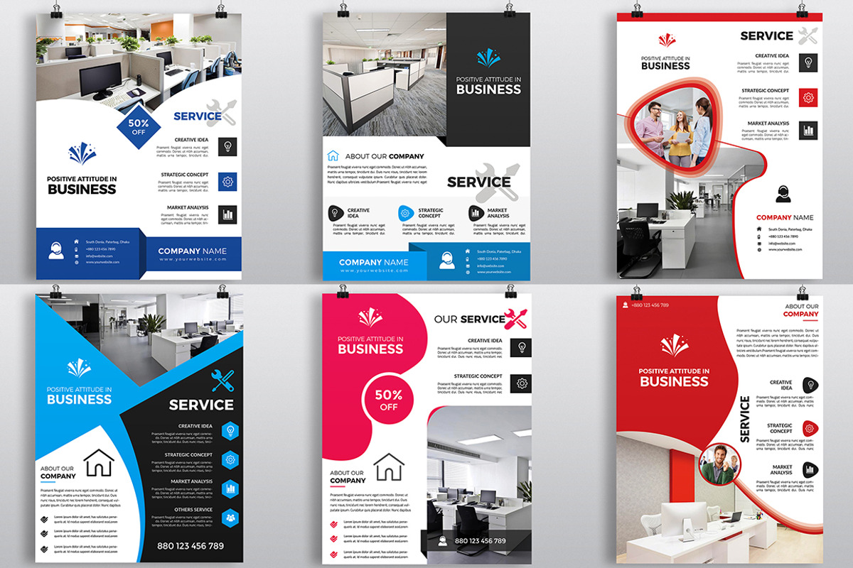 370+ Corporate Business Flyers, a Flyer Template by Imagine Design Studio (Photo 25 of 62)