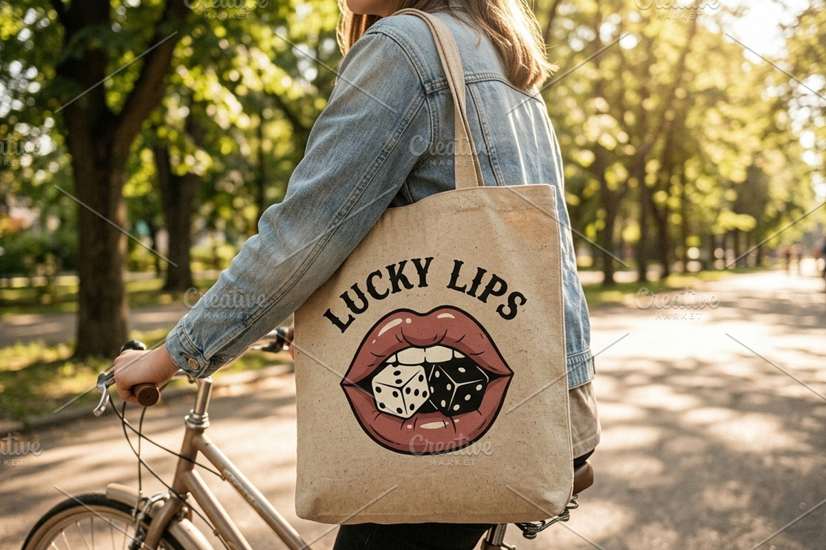 Lucky lips, a Person Illustration by Vectorlina (Photo 4 of 5)