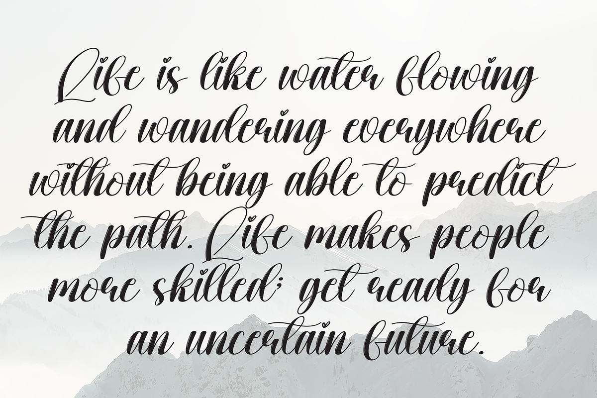 Cupcake Donuts | Script Font, a Handwritten Font by Scratchones (Photo 6 of 9)