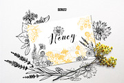 Honey Plants Engraving Collection, an Object Graphic by ilonitta (Thumbnail 4 of 4)